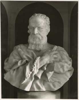 Portrait bust of Galileo Galilei